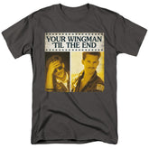 Top Gun Til The End Men's 18/1 Cotton Short-Sleeve T-Shirt